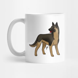 Dog - Belgian Malinois - Bi-Color Black and Tan Mug